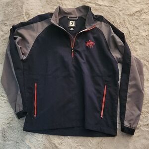FootJoy Navy and Gray Men's Polo Shirt